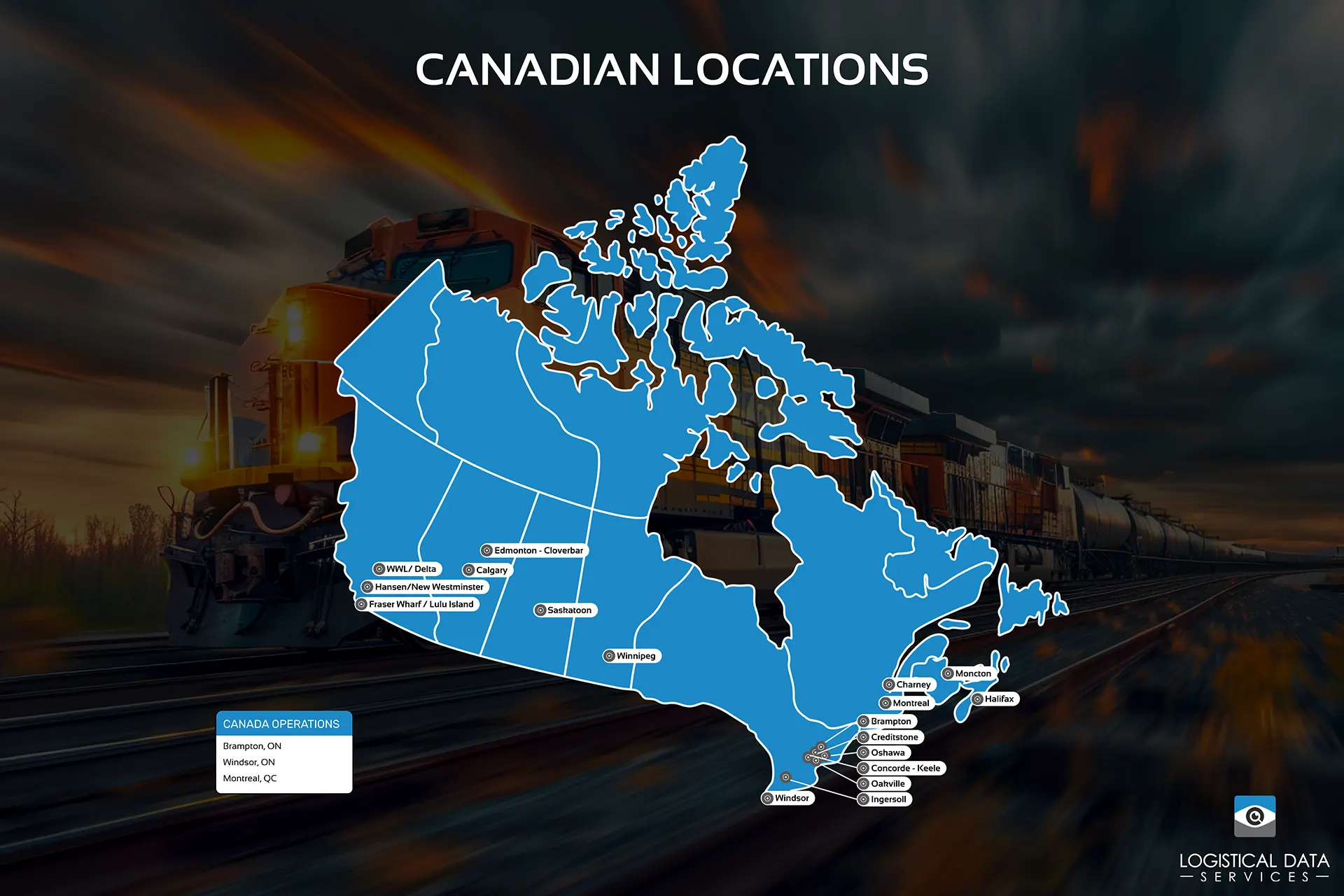 Logistical Data Services Locations